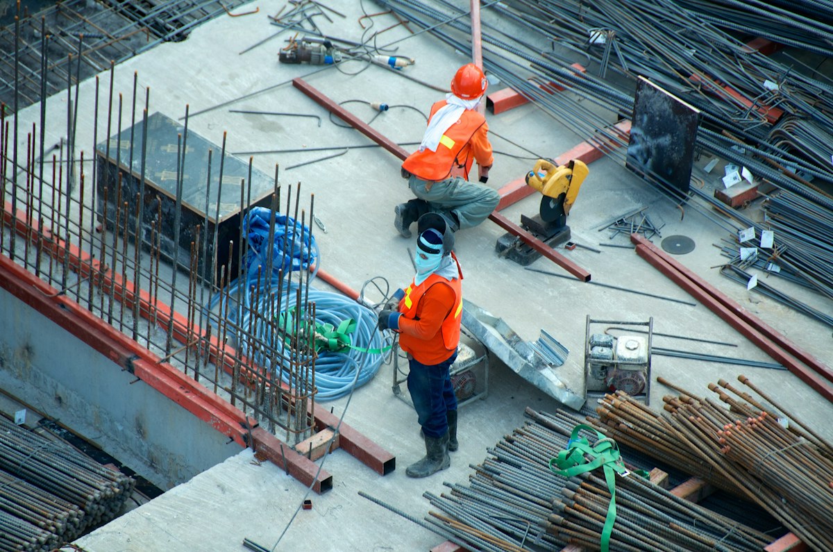 Construction business display